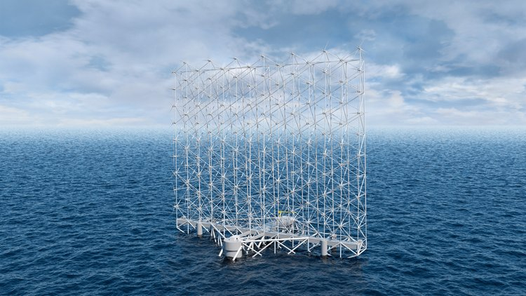 Huge wind catcher for offshore use is to supply electricity for 80,000 households