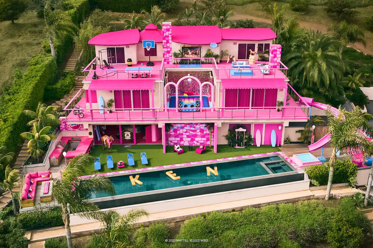 Barbie and Ken’s Malibu Dreamhouse on Airbnb