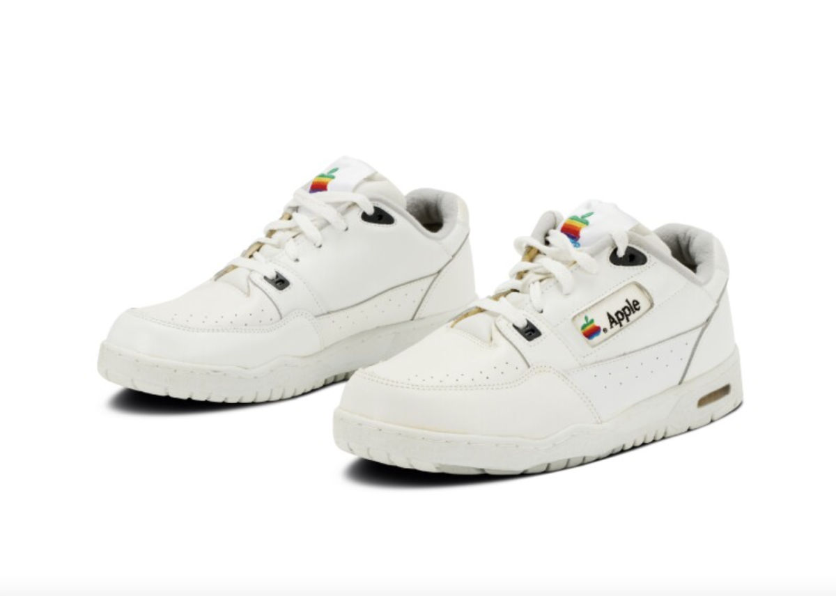 Collector’s item in a class: Rare Apple sneakers at Sotheby’s