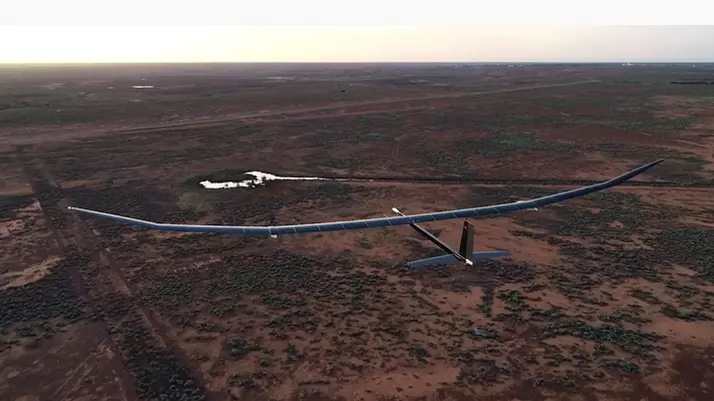 New super drone flies 20 kilometers high and does not need to land for 1 year