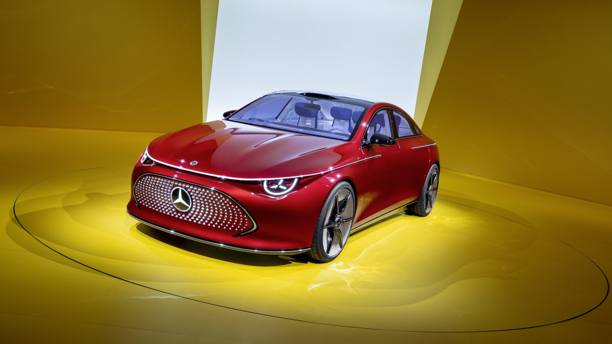 „Ein-Liter-Auto für das Elektrozeitalter“: Mercedes zeigt Concept CLA Class mit 750 Kilometern Reichweite