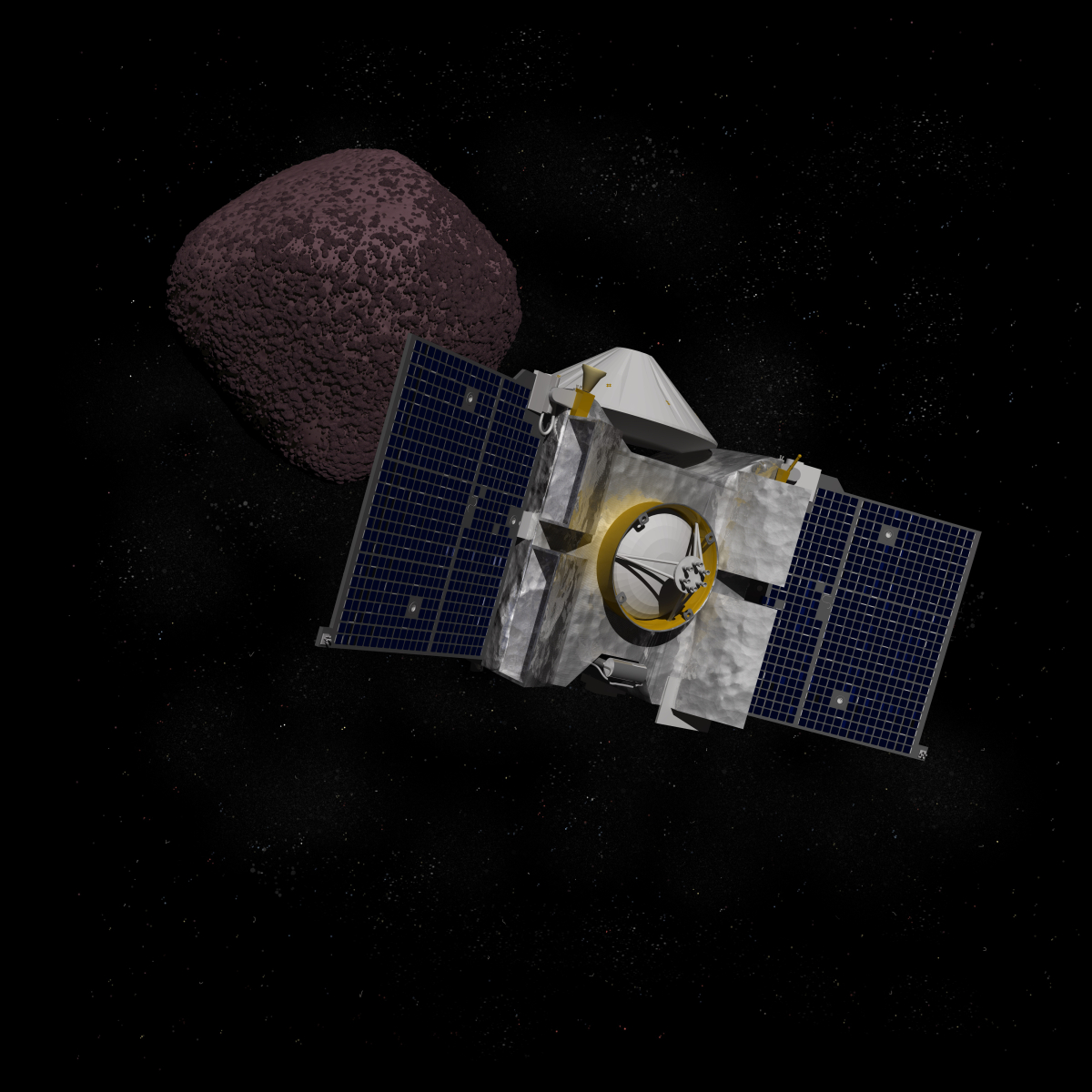 Osiris Rex: Teleskop macht Bild von Sonde, die Proben vom Asteroiden Bennu zurückbringen soll
