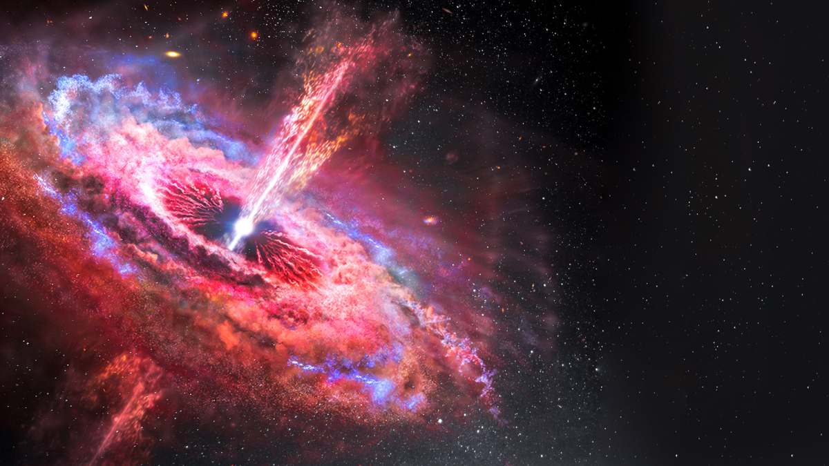 Een gigantisch zwart gat verandert ons begrip van het universum